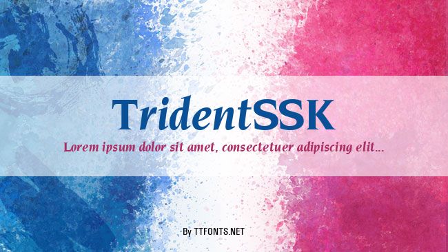 TridentSSK example